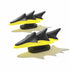 Nageoires de Requin Dragon Foudre - Brillent dans le Noir
